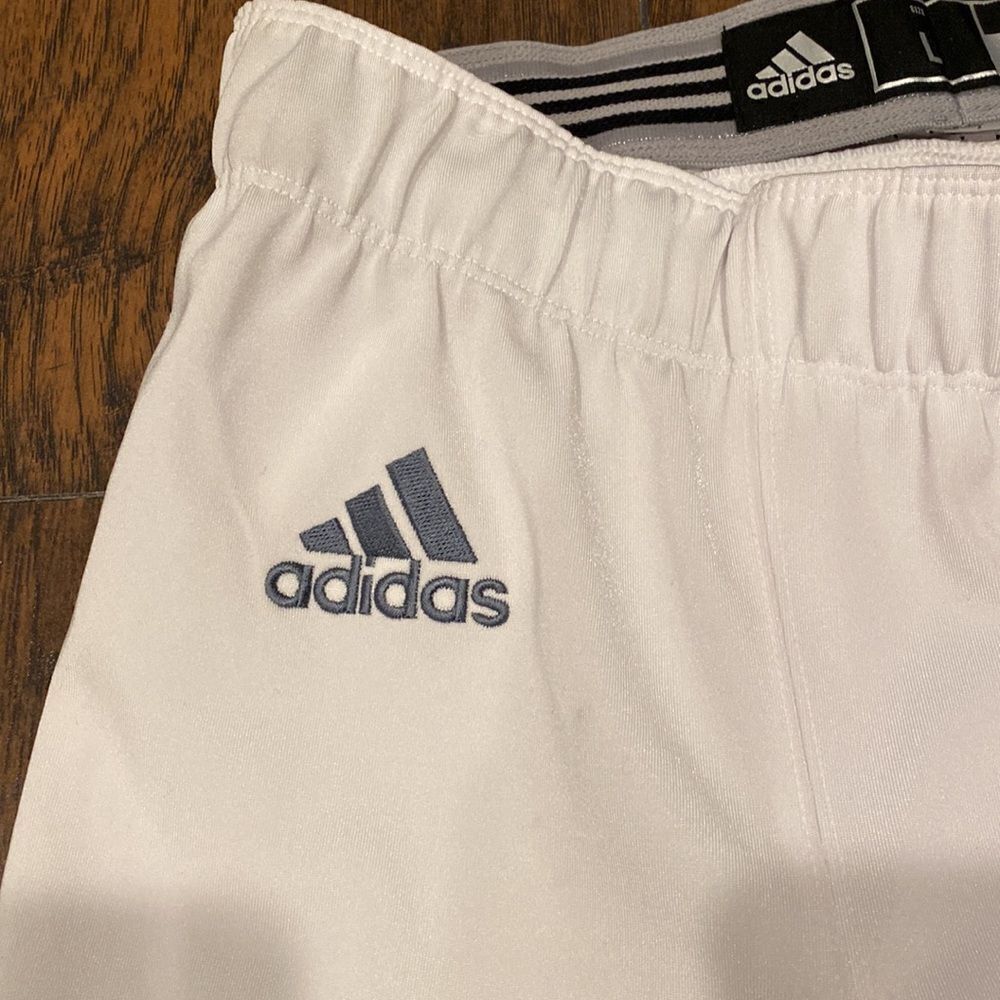 Adidas Men’s Hyped P Football Pants White 195BA W13 3 Size Large MSRP $70 NWT - Picture 3 of 9